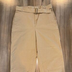 Banana Republic Khaki Pants with Buckle